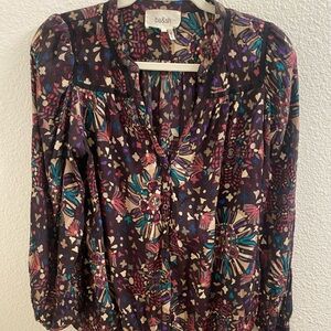 Ba&sh Fazia Floral Patterned Women's Top
